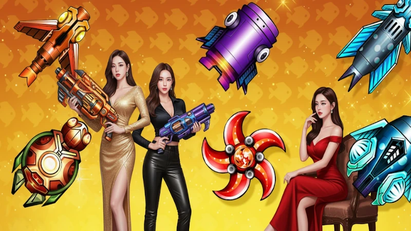 Ứng Dụng Của Các Loại Súng Trong Game Bắn Cá